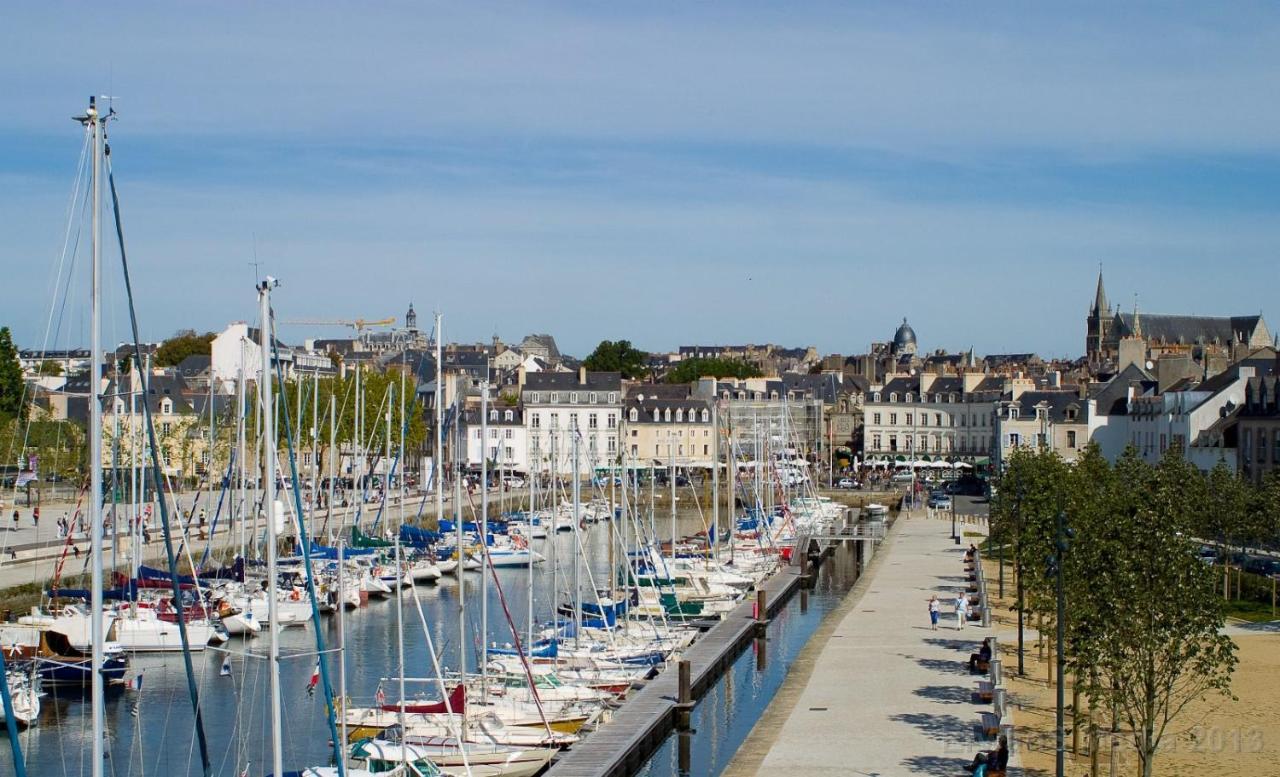 Appartement De Gout T3 42M2 Residence Calme Privee Avec Parking Au Centre De Vannes Buitenkant foto